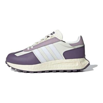 Originals Retropy E5 Sports Adventure Slip-Resistant Durable Low-Top Lifestyle Shoes Women Sneakers White Purple IE8441