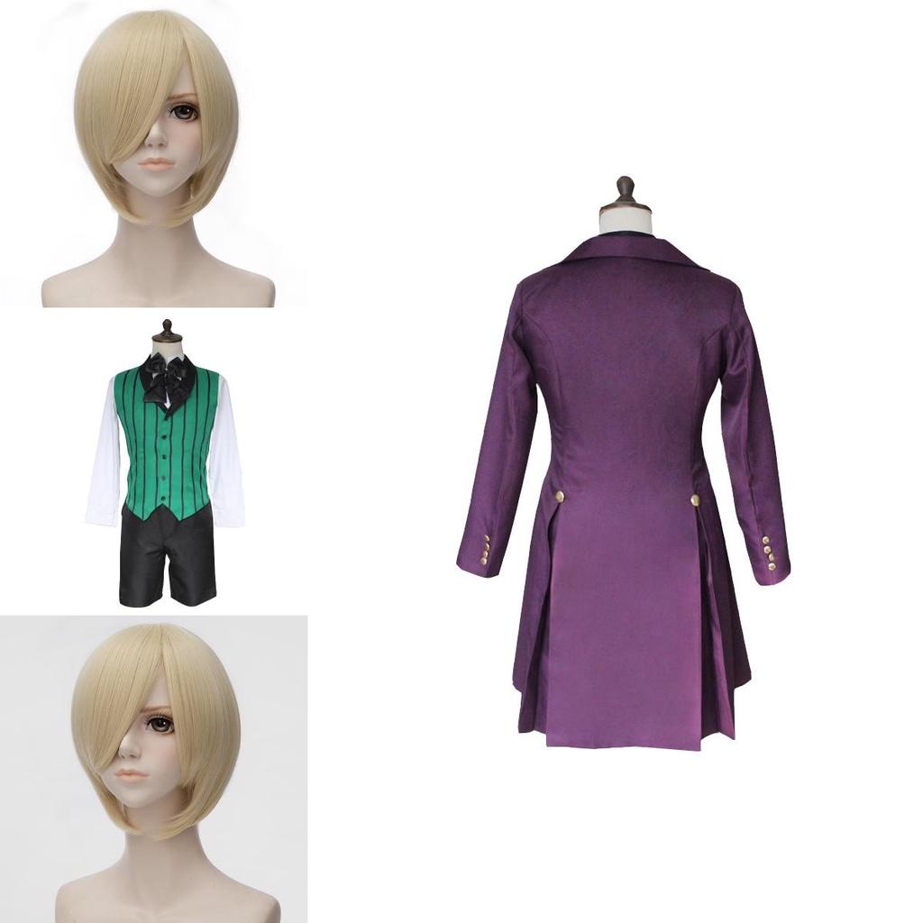 Stunning Black Butler Alois Trancy Cosplay Costume Set With Exquisite Workmanship