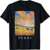 Amarillo Texas TX Cowboy Charm SD292 T-Shirt