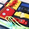 Montessori Clothing Package: Hand-Eye Coordination with Unbuttoning, Lacing, Zippers & Buttons for Early Education