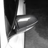 For Hyundai Tucson NX4 2026-2026 Exterior Side Door Rearview Mirror Trim Carbon Fiber Pattern Car Side RearView Mirror Cover