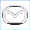 For Mazda 6 3 CX5 5 2 323 CX7 Demio Atenza Axela MX30 CX30 CX3 CX9 RX8 RX7 ABS Car Steering Wheel Center Emblem Sticker Accessories