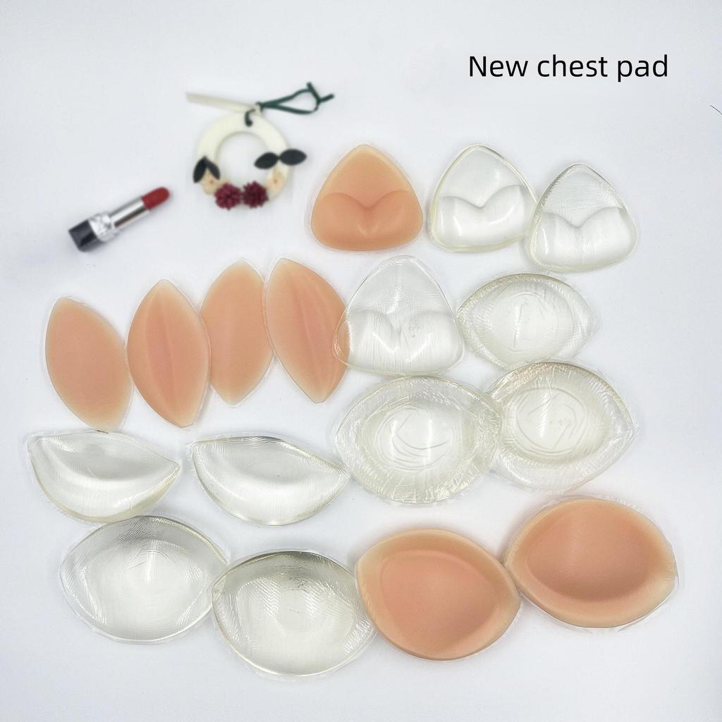 Silicone Transparent Thickened Invisible Swimwear Breast Inserts