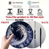 Retro Metal Tin Sign Round Wall Art Home Decor Bedroom Living Room 20x20cm