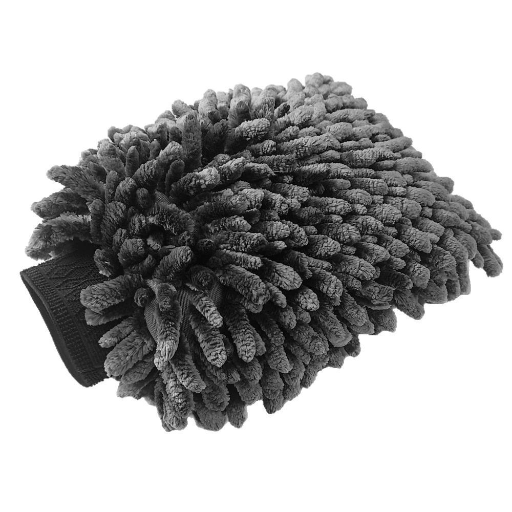 

Guante de chenilla para lavado de coche, guante de limpieza suave y absorbente para vehículos