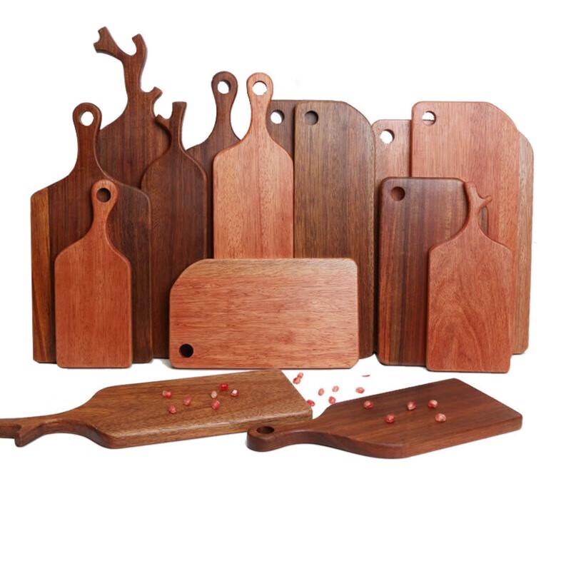 Многофункциональная деревянная разделочная и сервировочная доска