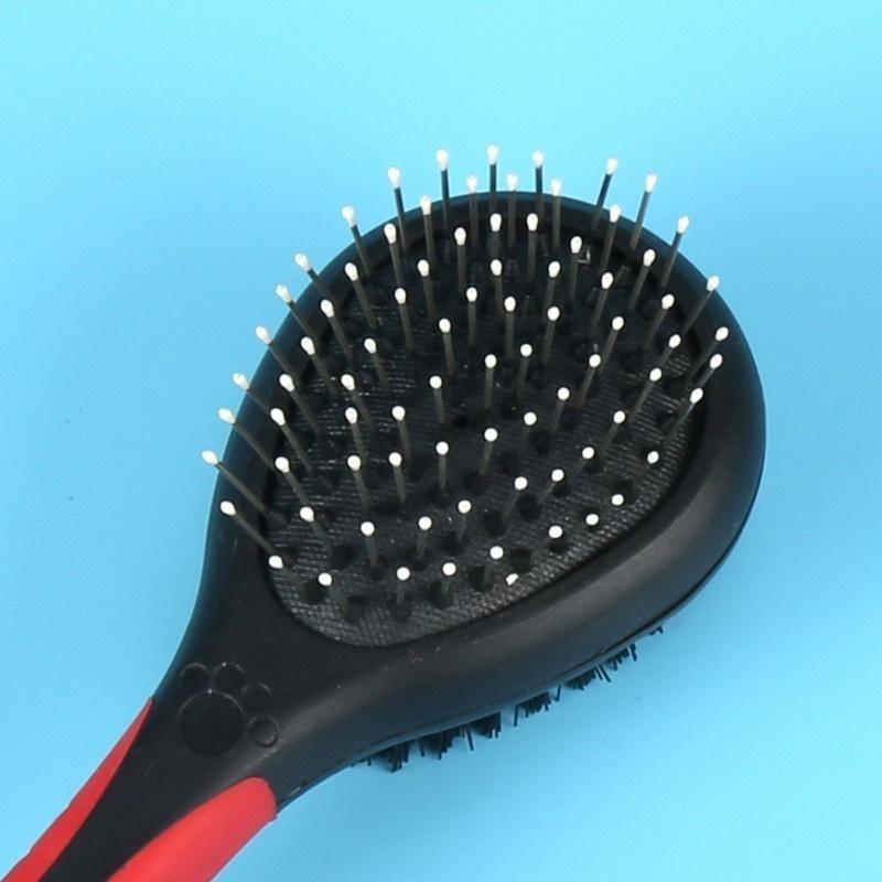 Double Sided Pet Grooming Brush Dog Cat Puppy Long & Short Hair Shedding Tool