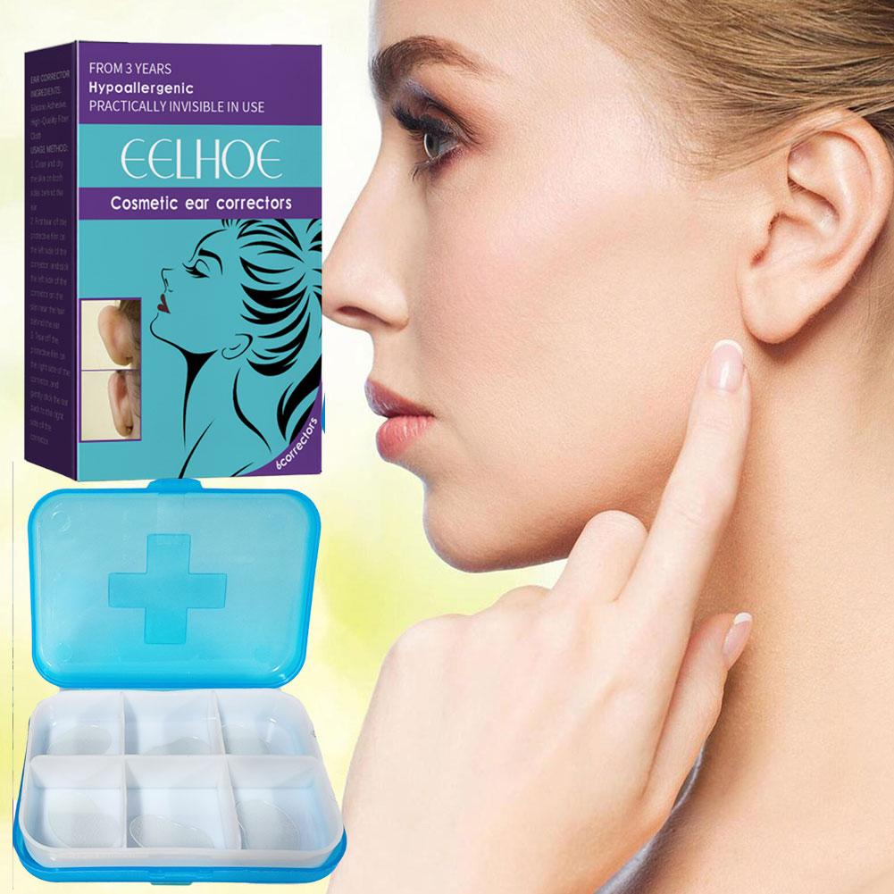 EELHOE Adesivo Correttore per Orecchie Contouring Modellante Valgismo Auricolare Soluzione per Orecchie Grandi Orecchie Sporgenti Supporto per Orecchie