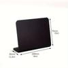 12pcs Erasable Blackboard Product Price Label Table Label Small Table Label L-shaped Vertical Price Label Blackboard
