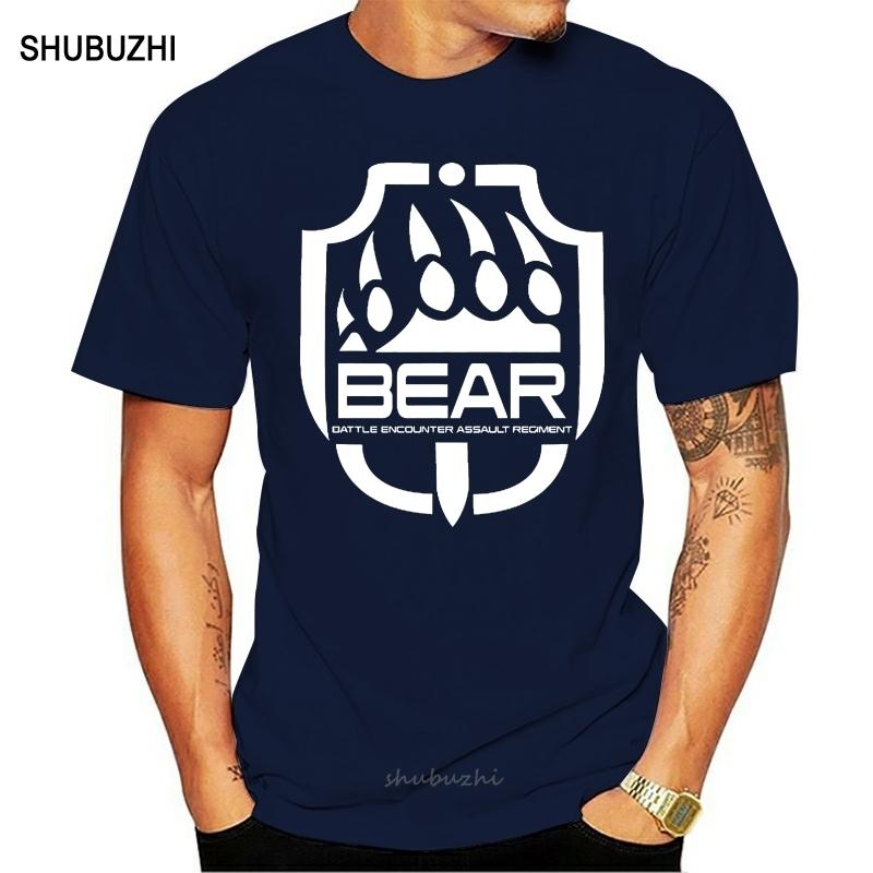 Fashion Cool Men T Shirt Funny Tshirt Escape From Tarkov Bear Customized Printed TShirt S