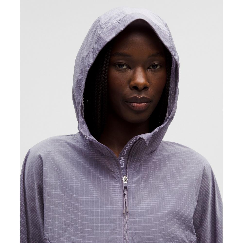 Lululemon Cinch Back Half Zip Hiking Pullover Dusky Lavender