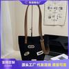 Corduroy Bag Women's Large-capacity New Autumn and Winter Velvet Shoulder Messenger Bag Bucket Bag