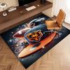 1pc Chicago Bears Logo Print Area Rug - Soft, Washable Non-Slip Indoor Mat, Living Room, Home Office Decorative Rug,Office Decorative