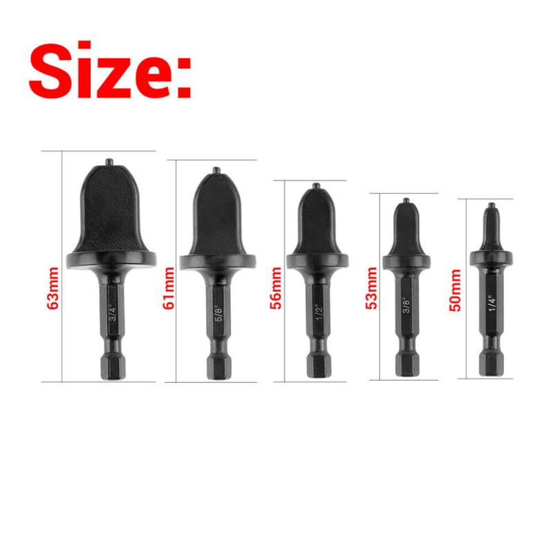 5 buc Extensor pentru țevi de cupru pentru aparate de aer condiționat Instrument de extindere pentru burghie