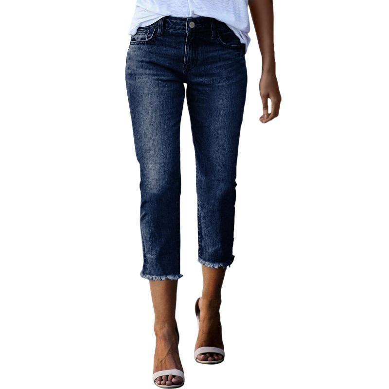 Women's New Fashion Retro Slim Stretch Jeans