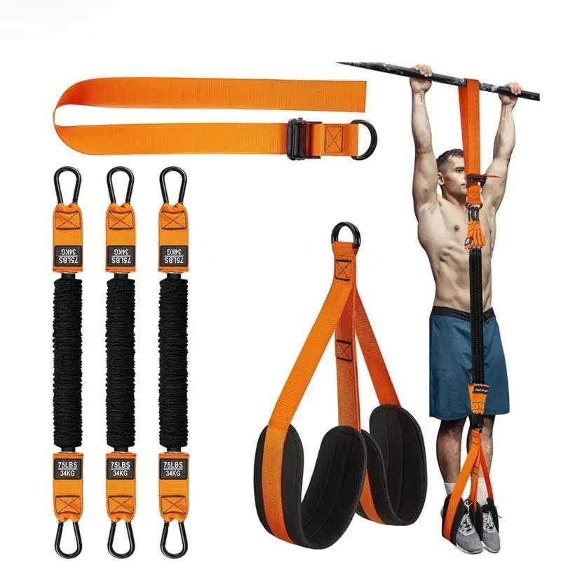 

Резинки для помощи при подтягиваниях, Сверхпрочная эластичная лента для подтягиваний, Упор для коленей, Резинки для помощи при подтягиваниях для силовых тренировок