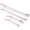 1Pc Exquisite Tragbare Medizin Löffel Scoop Schaufel Apotheke Universal Edelstahl Labor Micro Spachtel