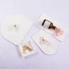 Striped U-Shaped Silicone Mold, Abstract Architectural Resin Moulds For Soap Tray, Handmade Candle, Lotion Bar, Cake Home Deco