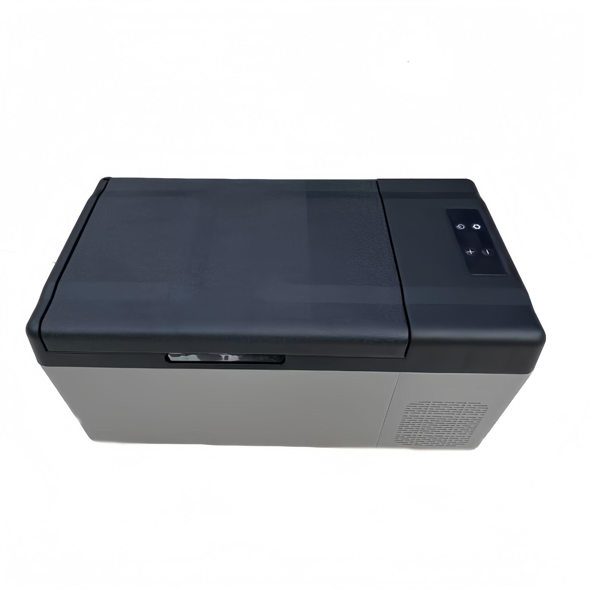 

Портативный компрессорный холодильник двойного назначения для автомобиля и дома 12В/24В Car Use Only чёрный