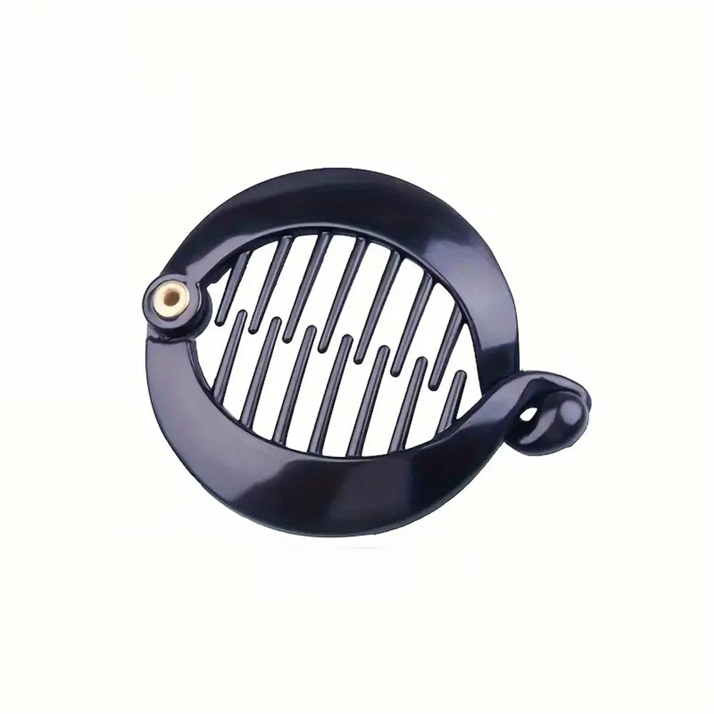 3pcs/set Fish Shape Hair Claws Clips Ponytail Holder for Women Girls Banana Clips Crabs Black Hair Styling Accessories