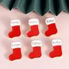 Family Brooch Lapel Pin Christmas Sock New Year for Parties and Weddings