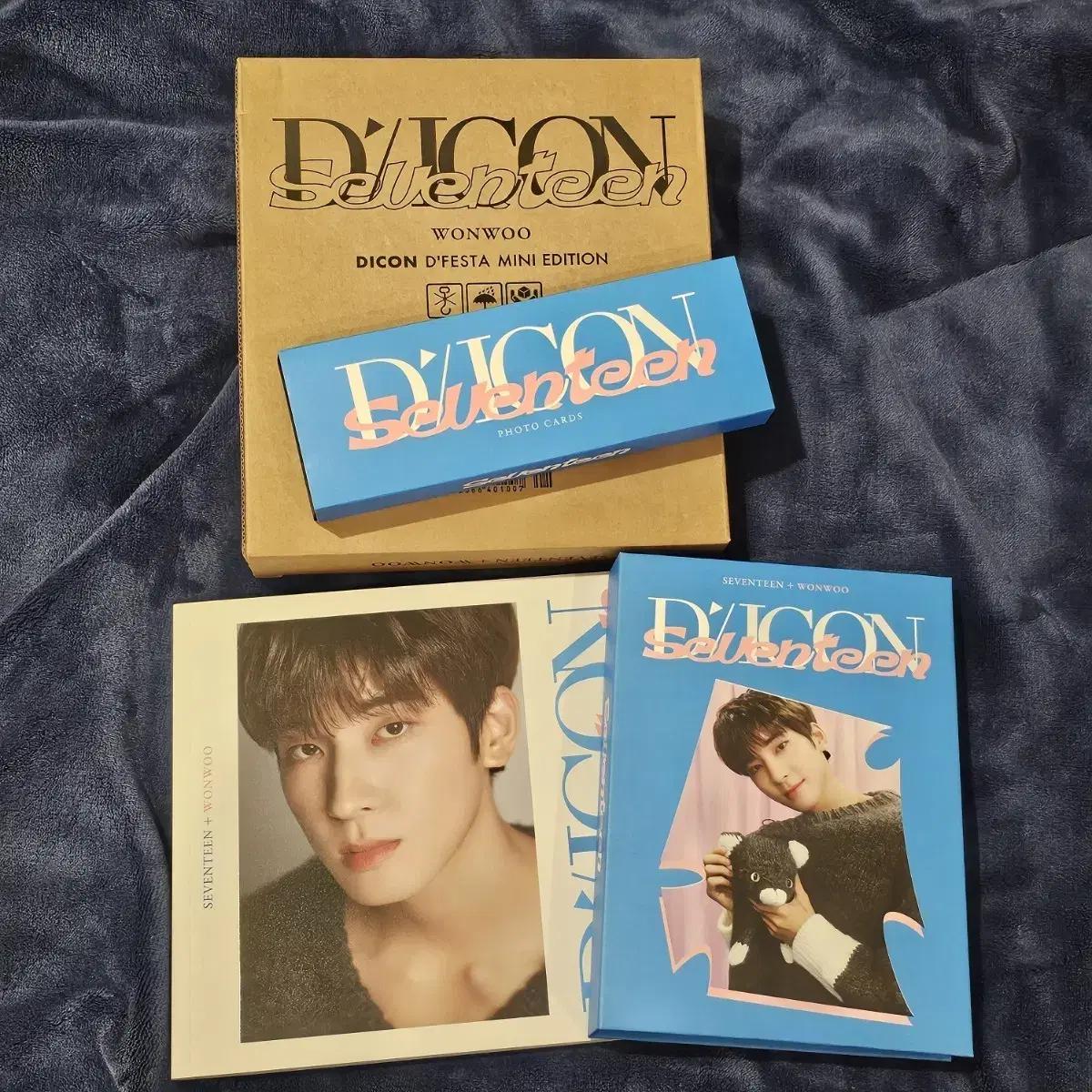 

Seventeen D Icon Difesta Mini One Woo Version Full Box