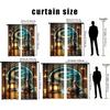 Luxe Islamic Lantern Crescent Curtains Ideal Ramadan Eid Window Decor Home Living Room Bedroom Curtain Set Of 2 Elegant Made Polyester Washable Area