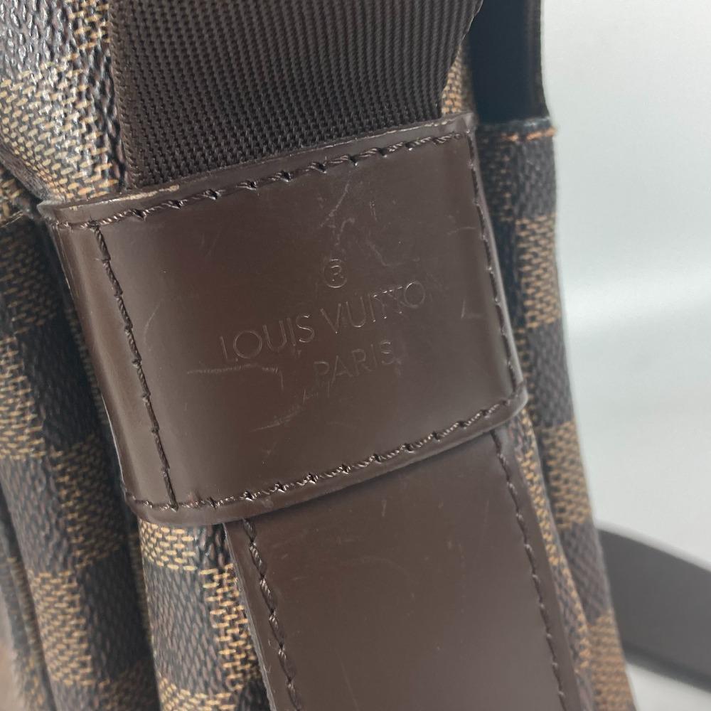 Louis Vuitton N45255 Damier Naviglio Crossbody bag Shoulder Bag Ebene Brown