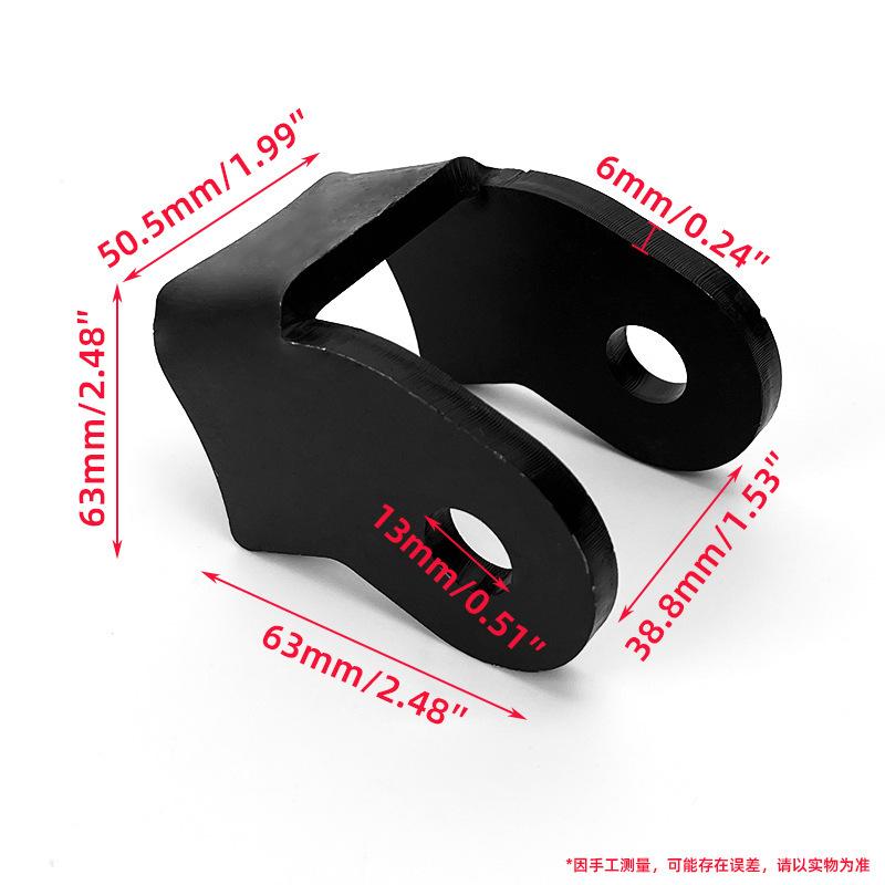 WELD ON - Shock Bracket - Curved - 1 Pair