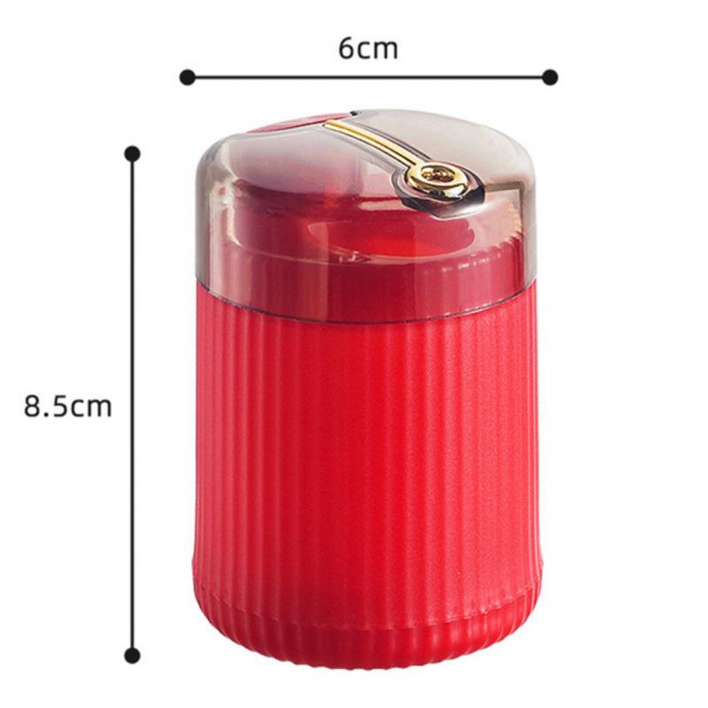 Simple Toothpick Box Toothpick Dispenser Ceative Push Automatic Eject Toothpick Jar Holder Household Convenient Gift Home Gadget