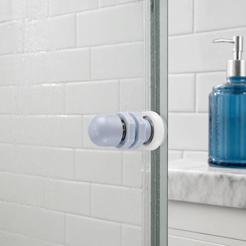 8pcs Durable Shower Door Rollers 20mm Diameter Glass Door Runners Sliding Door Wheels Bathroom Door