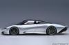 AUTOart Maßstab McLaren Speedtail Metallic Silber Fertigprodukt 1/18