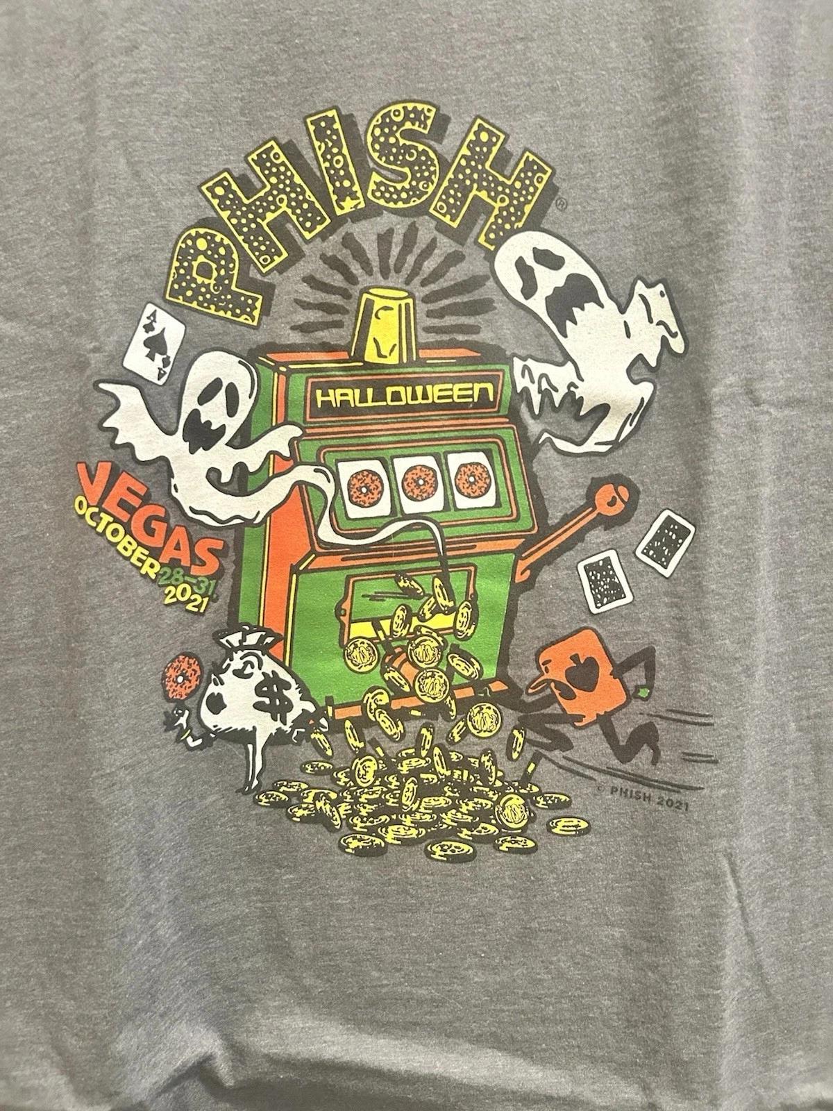 Phish Halloween Vegas Cotton Unisex T-Shirt S To 5XL M646 L