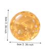 Round Fruit Fidget Squishy Toy Crunch Sound TPR Fidget Toy  Desktop Gift