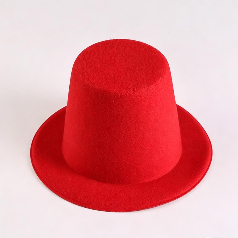 New Small Miniature Top Hat Gothic Lolita Embryos Diy Craft Hats Formal Holiday Bottle Covers Snowman Costume Accessories Party