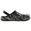 Crocs Bayaband Clog Geschenkbox Hesu Space Obsidian Camouflage EVA Graffiti Weich und Bequem Lochschuhe Unisex Schwarz