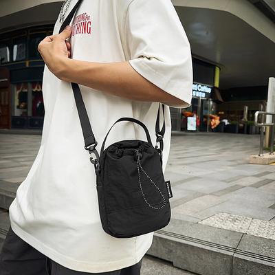 Mountain Camping Couple Bag Boys Trendy Cool Messenger Bag Outdoor Sports Water Cup Bag Women'S Sports Mobile Phone Bag