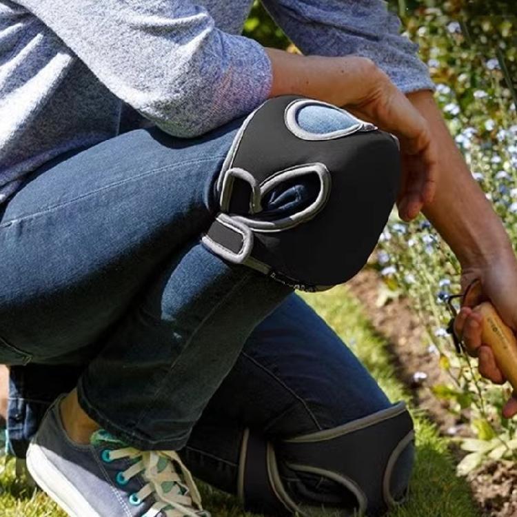 Ergonomic Knee Protection Gear Ventilated Design Gardening Household Use Reinforced Polyester Fiber Cushioned Mat