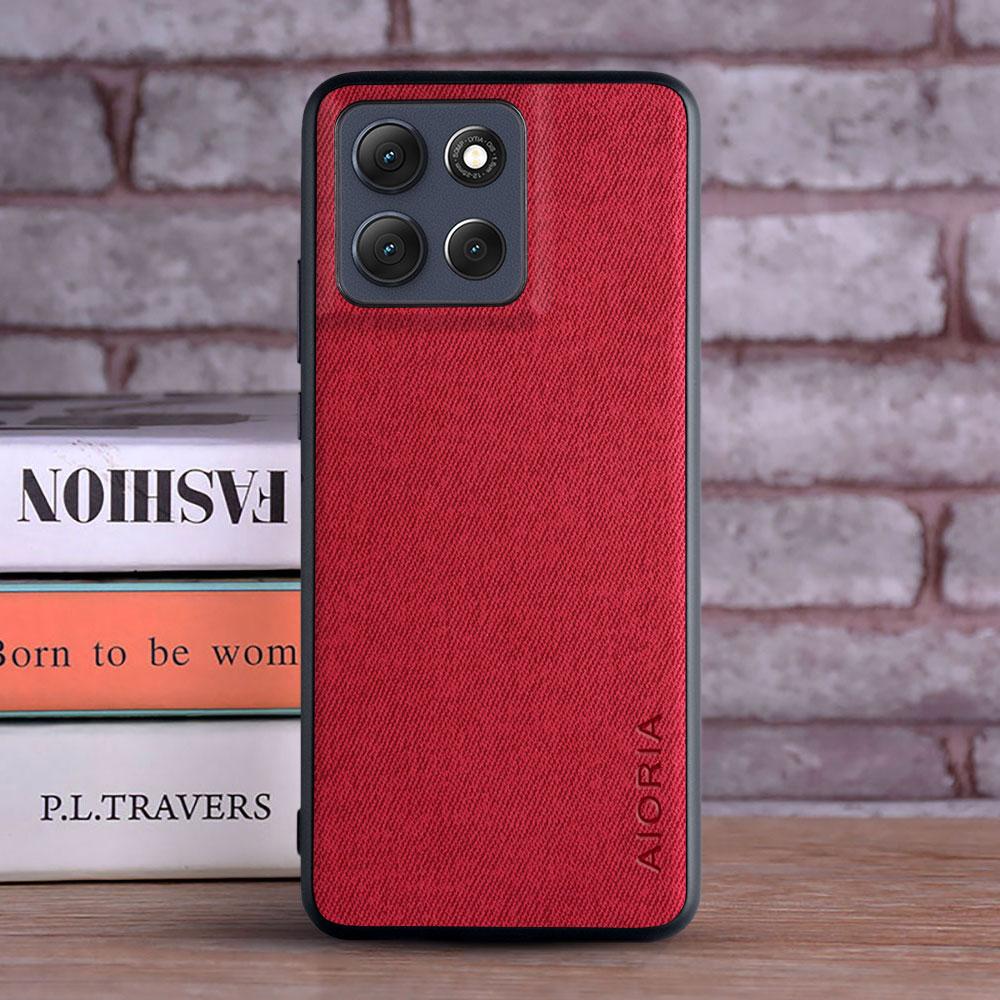 

Case for Motorola Moto G86 G56 G85 G55 G45 Soft TPU Hard PC material perfect touching feel for motorola Moto G86 G56 G85 Case for Moto G56 червоний