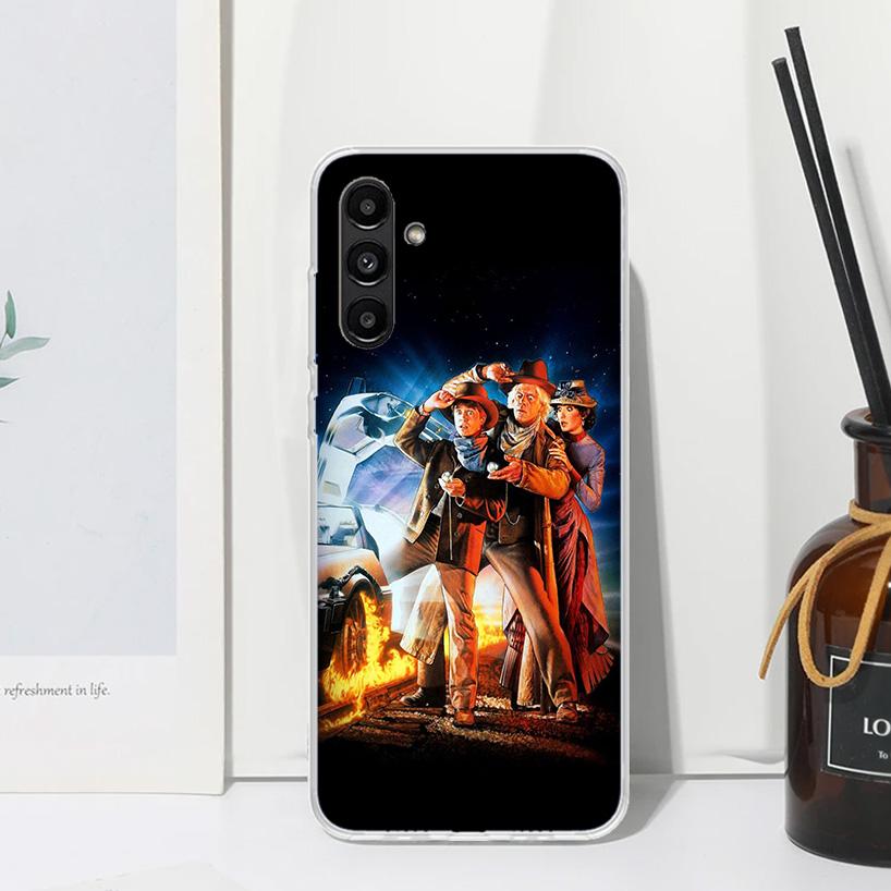 Back To The Future TV Phone Case For Samsung Galaxy A17 A37 A57 A16 A26 A36 A56 A15 A25 A35 A55 A14 A24 A34 A54 A13 A23 A33 A53