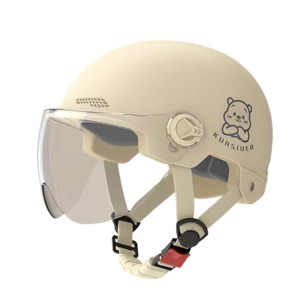 Helmet Safety Helmet Motorcycle Male Helmet Electric Vehicle Female Four Seasons Universal Battery Car Half Helmet