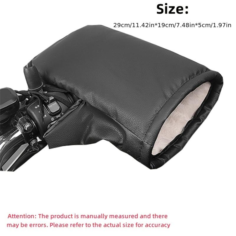 Extra-Large Thickened Winter Motorcycle and Bicycle Handlebar Covers