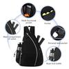 Pickleball Rackets Backpack For Men Women Sports Reversible Pickleball Paddle Bag Tennis Racquetball Badminton Travel Sling Bag