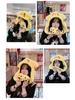 Children's Plush Cartoon Hat with Movable Ears - Luminous Rabbit Design for Parent-Child Matching