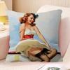 Pin Up Girl Cushion Cover Polyester Sofa Cushions Decorative Throw Pillows Home Decoration Pillowcover