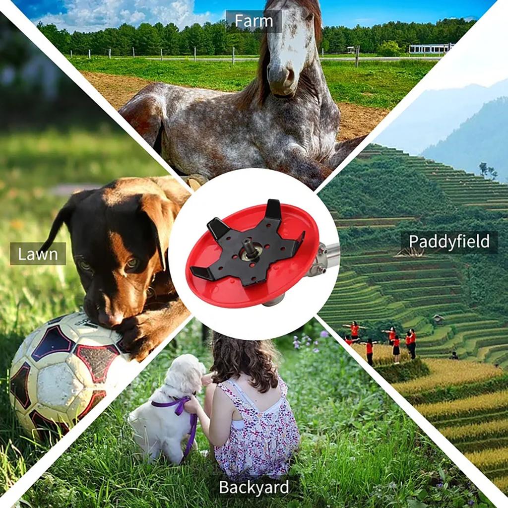 Rasenmäher Multifunktionale Unkrautscheibe, Reisfeld- und Trockenland-Unkrautbekämpfung, Strauchschneidemaschine, Rasenmäher, Unkrautbekämpfungskopf und Zubehör