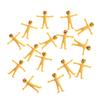 Creative 10 Pcs/Lot Kids Party Supply Favors Yellow Man Mini Sticky Emoji Toy for Children