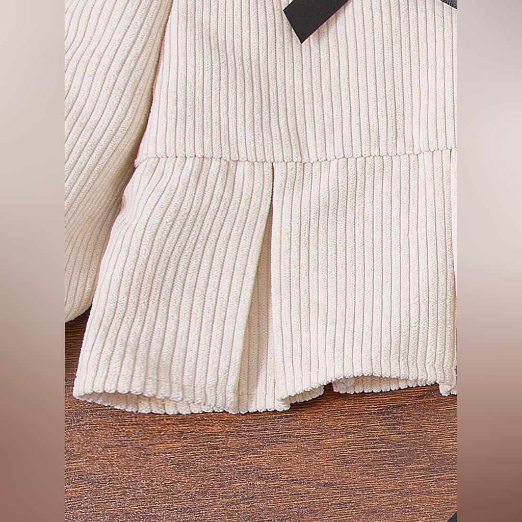 Kids Cartoon Casual Fashion Outfit Set Long Sleeve Top & Pants