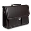 Elegant Tizano Men' Briefcase - Polish Leather Briefcase (Eco), Three-Compartment, Laptop-Friendly