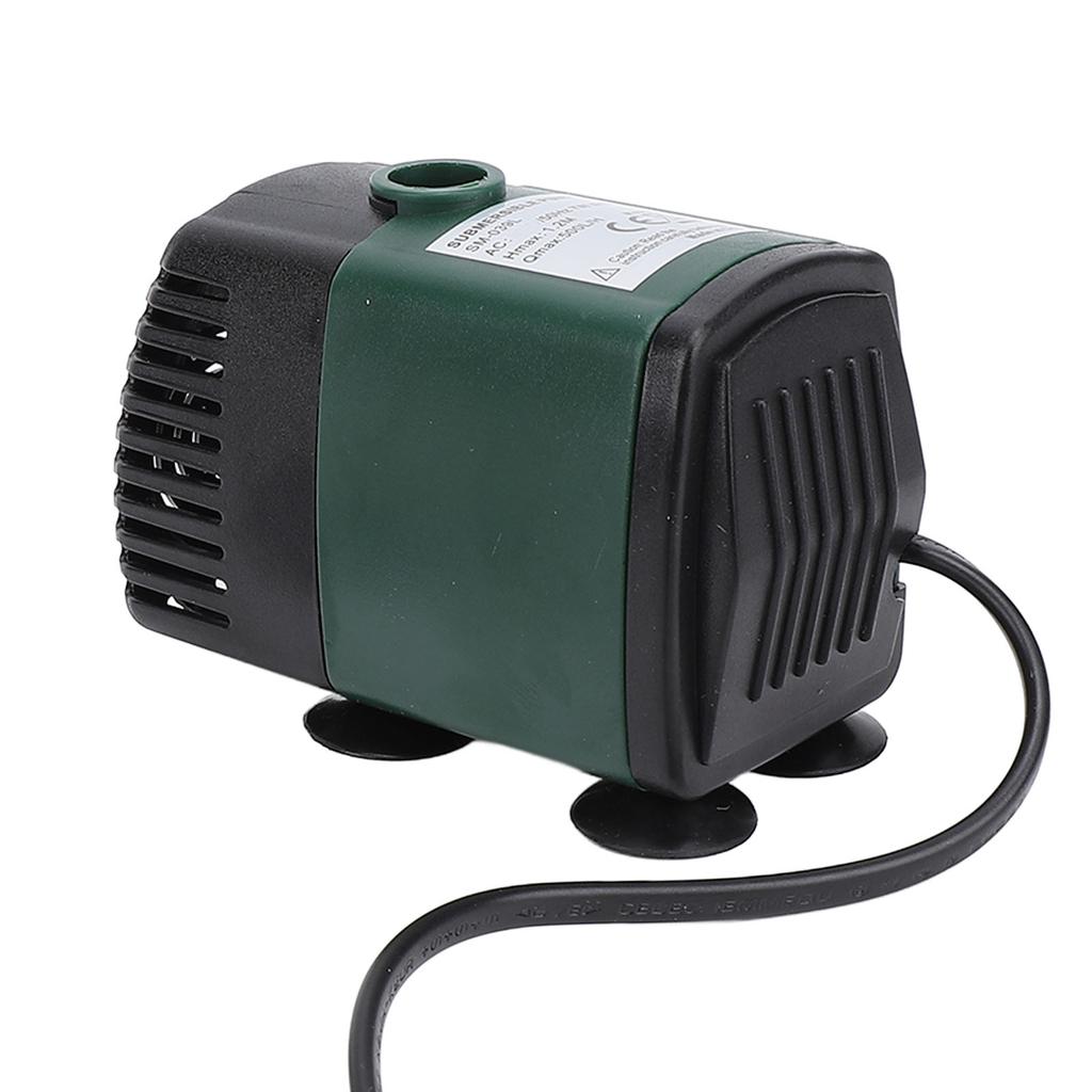 Submersible Fountain Water Pump Small Outdoor IP68 Protecting 7W 500LH for Aquarium Fish Tank Pond